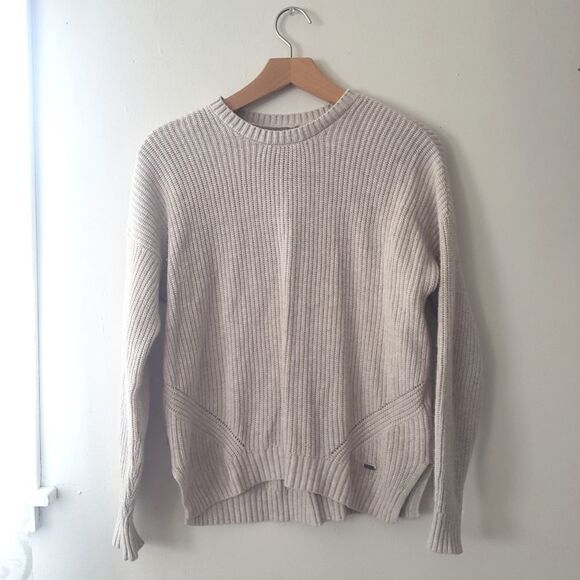 Hollister Sweater Cream XS - Picture 4 of 7